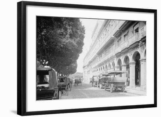 Hotel Pasaje, Havana, Cuba-null-Framed Photo