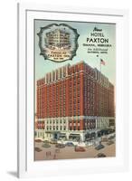 Hotel Paxton, Omaha-null-Framed Art Print