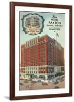 Hotel Paxton, Omaha-null-Framed Art Print