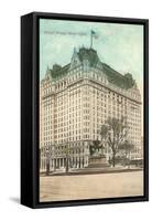 Hotel Plaza, New York City-null-Framed Stretched Canvas