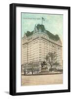 Hotel Plaza, New York City-null-Framed Art Print