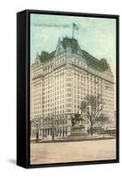 Hotel Plaza, New York City-null-Framed Stretched Canvas