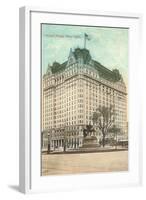 Hotel Plaza, New York City-null-Framed Art Print