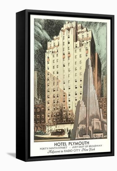 Hotel Plymouth, New York City-null-Framed Stretched Canvas