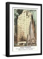 Hotel Plymouth, New York City-null-Framed Art Print