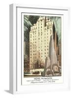 Hotel Plymouth, New York City-null-Framed Art Print