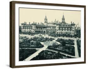 Hotel Ponce De Leon in St. Augustine, Florida, Circa 1890-null-Framed Giclee Print