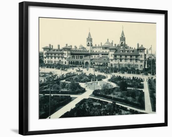 Hotel Ponce De Leon in St. Augustine, Florida, Circa 1890-null-Framed Giclee Print