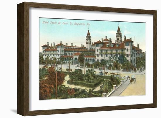 Hotel Ponce de Leon, St. Augustine, Florida-null-Framed Art Print