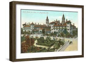 Hotel Ponce de Leon, St. Augustine, Florida-null-Framed Art Print