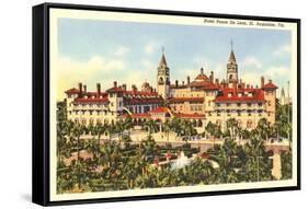 Hotel Ponce de Leon, St. Augustine, Florida-null-Framed Stretched Canvas