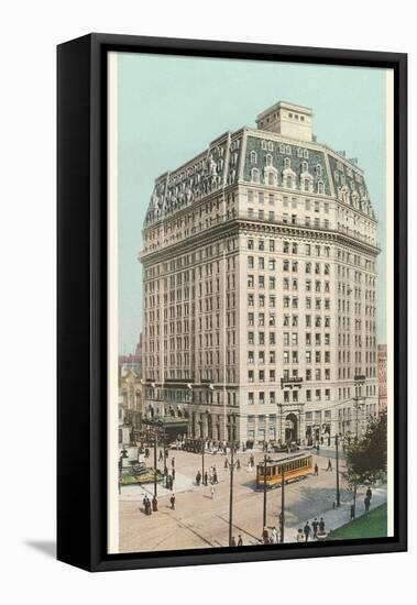 Hotel Pontchartrain, Detroit, Michigan-null-Framed Stretched Canvas