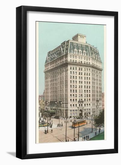 Hotel Pontchartrain, Detroit, Michigan-null-Framed Art Print