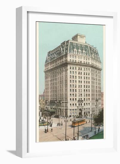 Hotel Pontchartrain, Detroit, Michigan-null-Framed Art Print