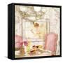 Hotel Regina Paris Tea Room-Tina Lavoie-Framed Stretched Canvas