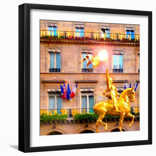 Hotel Regina, Paris-Tosh-Framed Art Print