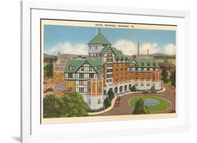 Hotel Roanoke, Roanoke, Virginia-null-Framed Premium Giclee Print