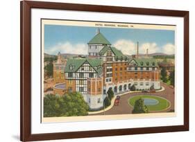 Hotel Roanoke, Roanoke, Virginia-null-Framed Premium Giclee Print