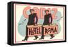 Hotel Roma, Bellboys-null-Framed Stretched Canvas