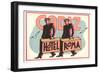 Hotel Roma, Bellboys-null-Framed Premium Giclee Print