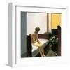 Hotel Room-Edward Hopper-Framed Premium Giclee Print