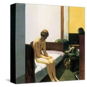 Hotel Room-Edward Hopper-Stretched Canvas