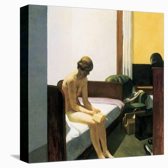 Hotel Room-Edward Hopper-Stretched Canvas