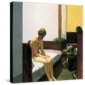 Hotel Room-Edward Hopper-Stretched Canvas