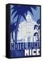Hotel Ruhl, Nice, France-null-Framed Stretched Canvas