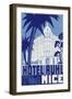 Hotel Ruhl, Nice, France-null-Framed Art Print