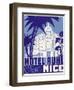 Hotel Ruhl Nice Luggage Label-null-Framed Giclee Print