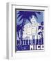 Hotel Ruhl Nice Luggage Label-null-Framed Giclee Print