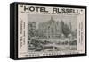 Hotel Russell, Russell Square, London-Harold Oakley-Framed Stretched Canvas