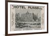 Hotel Russell, Russell Square, London-Harold Oakley-Framed Giclee Print