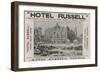 Hotel Russell, Russell Square, London-Harold Oakley-Framed Giclee Print