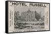 Hotel Russell, Russell Square, London-Harold Oakley-Framed Stretched Canvas