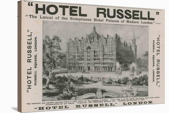 Hotel Russell, Russell Square, London-Harold Oakley-Stretched Canvas