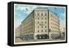 Hotel Sainte Claire, San Jose, California-null-Framed Stretched Canvas