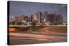 Hotel Sector, Dusk, Brasilia, Federal District, Brazil, South America-Ian Trower-Stretched Canvas