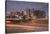 Hotel Sector, Dusk, Brasilia, Federal District, Brazil, South America-Ian Trower-Stretched Canvas