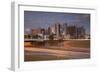 Hotel Sector, Dusk, Brasilia, Federal District, Brazil, South America-Ian Trower-Framed Photographic Print