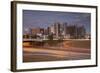 Hotel Sector, Dusk, Brasilia, Federal District, Brazil, South America-Ian Trower-Framed Photographic Print