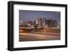 Hotel Sector, Dusk, Brasilia, Federal District, Brazil, South America-Ian Trower-Framed Photographic Print