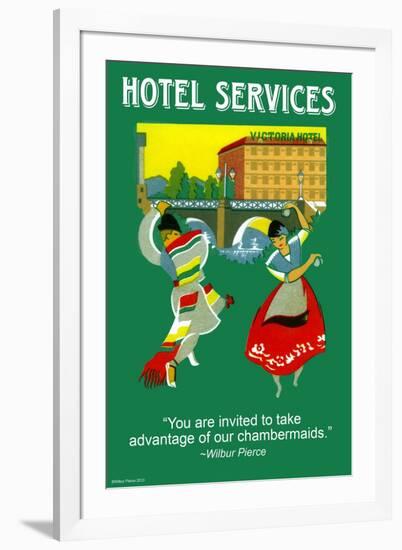 Hotel Services-Wilbur Pierce-Framed Art Print