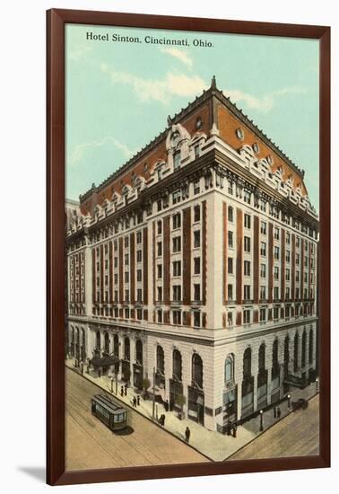 Hotel Sinton, Cincinnati, Ohio-null-Framed Art Print