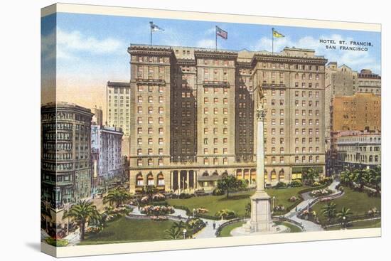 Hotel St. Francis, Union Square, San Francisco, California-null-Stretched Canvas