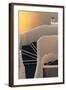 Hotel Stairs, Santorini, Greece-Fran?oise Gaujour-Framed Photographic Print