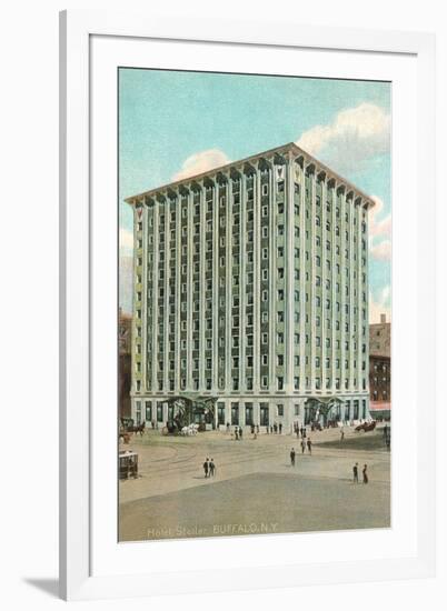 Hotel Statler, Buffalo-null-Framed Art Print