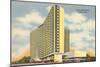 Hotel Statler-Hilton, Dallas-null-Mounted Art Print