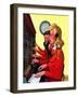 "Hotel Switchboard Operators," June 21, 1941-Albert W. Hampson-Framed Premium Giclee Print